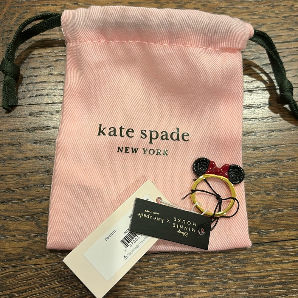 New Kate Spade x Disney Minnie Mouse Ring